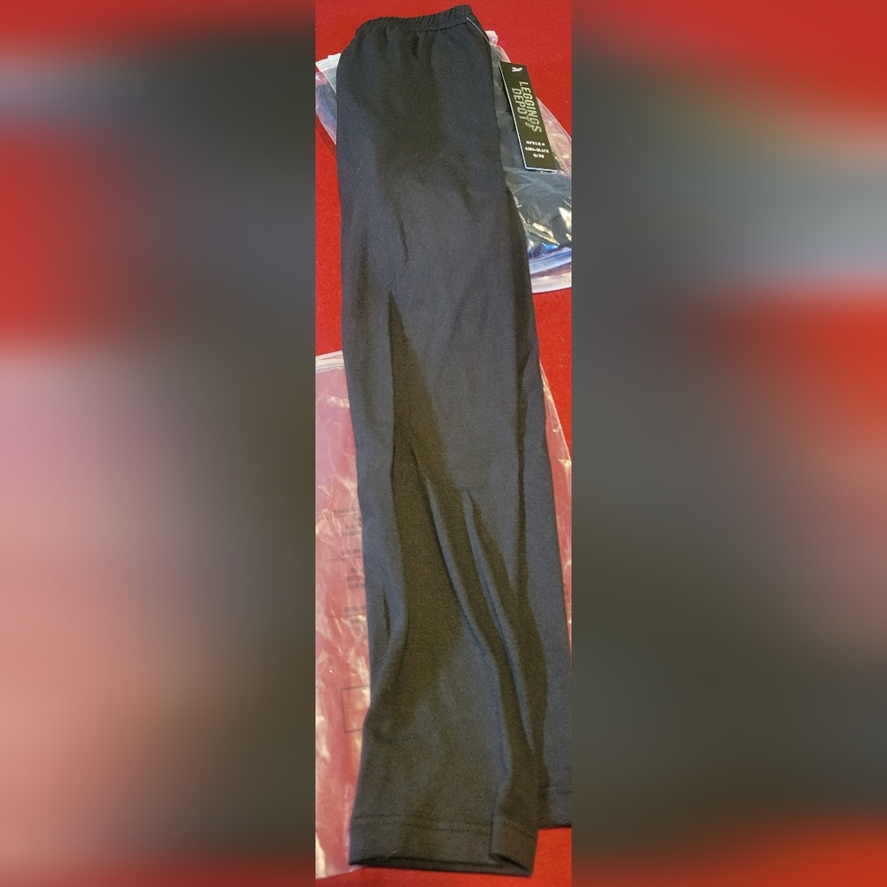 Kids black leggings